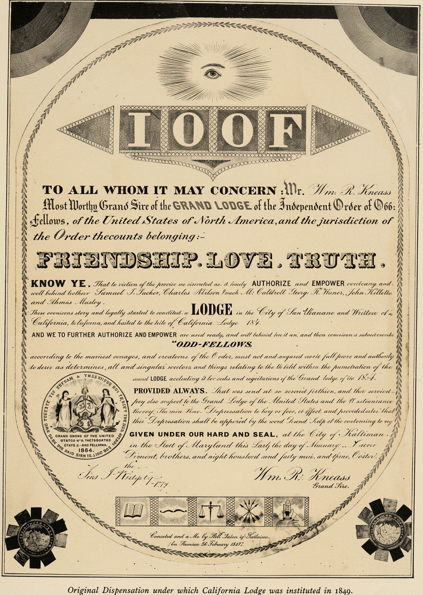 california charter no. 1